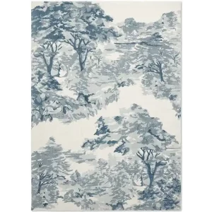 Vloerkleed Toile Light Blue 162608 Landscape Voordeelprijs